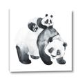 Picture of Mom and Baby Panda _GroupedProduct_Square_Mini_ _GroupedProduct_Square_Canvas_