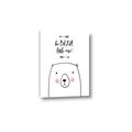 Picture of Be Brave Bear _GroupedProduct_Rectangle_Portrait_Mini_ _GroupedProduct_Rectangle_Portrait_Canvas_