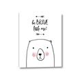 Picture of Be Brave Bear _GroupedProduct_Rectangle_Portrait_Mini_ _GroupedProduct_Rectangle_Portrait_Canvas_