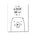 Picture of Be Brave Bear _GroupedProduct_Rectangle_Portrait_Mini_ _GroupedProduct_Rectangle_Portrait_Canvas_