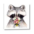 Picture of Garden Raccoon _GroupedProduct_Square_Mini_ _GroupedProduct_Square_Canvas_
