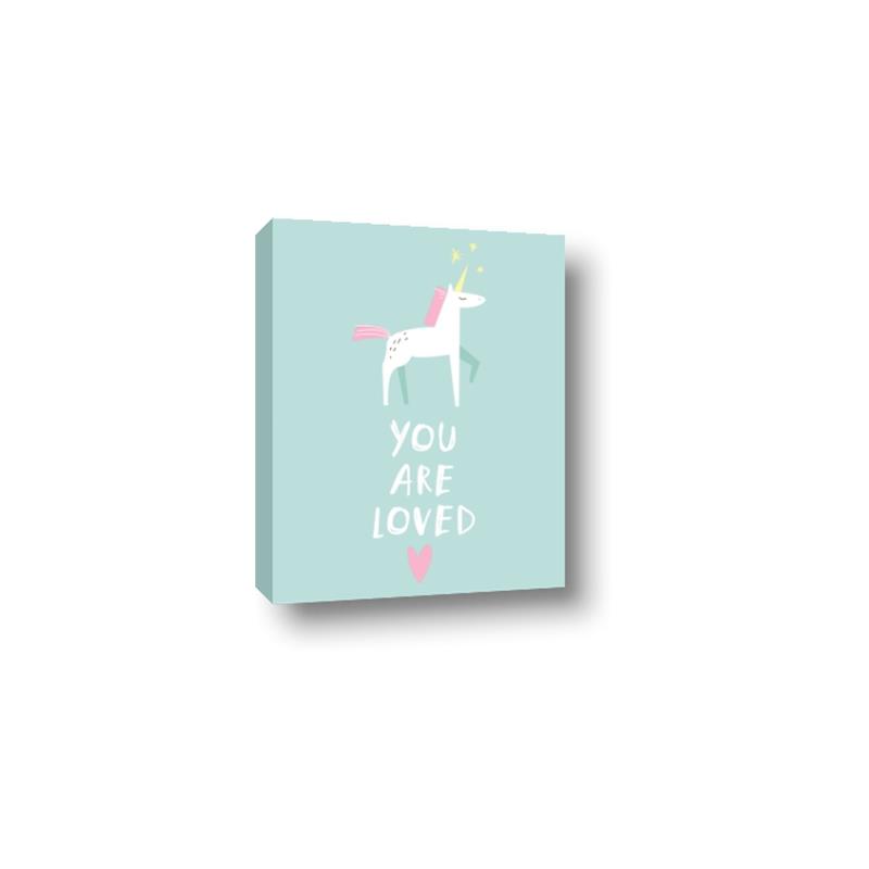 Picture of Loved Unicorn _GroupedProduct_Rectangle_Portrait_Mini_ _GroupedProduct_Rectangle_Portrait_Canvas_