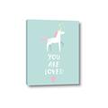 Picture of Loved Unicorn _GroupedProduct_Rectangle_Portrait_Mini_ _GroupedProduct_Rectangle_Portrait_Canvas_