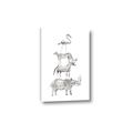 Picture of Stacked Animals I   _GroupedProduct_Rectangle_Portrait_Mini_ _GroupedProduct_Rectangle_Portrait_Canvas_