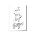 Picture of Stacked Animals I   _GroupedProduct_Rectangle_Portrait_Mini_ _GroupedProduct_Rectangle_Portrait_Canvas_