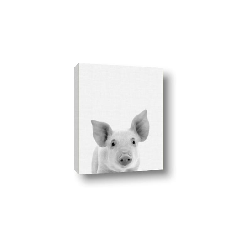 Picture of Farmhouse Pig _GroupedProduct_Rectangle_Portrait_Mini_ _GroupedProduct_Rectangle_Portrait_Canvas_