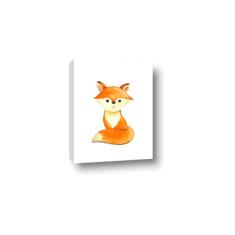 Picture of Small Fox _GroupedProduct_Rectangle_Portrait_Mini_ _GroupedProduct_Rectangle_Portrait_Canvas_