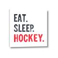 Picture of Eat Sleep Hockey _GroupedProduct_Square_Mini_ _GroupedProduct_Square_Canvas_