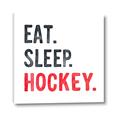 Picture of Eat Sleep Hockey _GroupedProduct_Square_Mini_ _GroupedProduct_Square_Canvas_