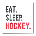 Picture of Eat Sleep Hockey _GroupedProduct_Square_Mini_ _GroupedProduct_Square_Canvas_