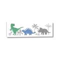 Picture of Tropical Dinos _GroupedProduct_Panel_Landscape_Mini_ _GroupedProduct_Panel_Landscape_Canvas_