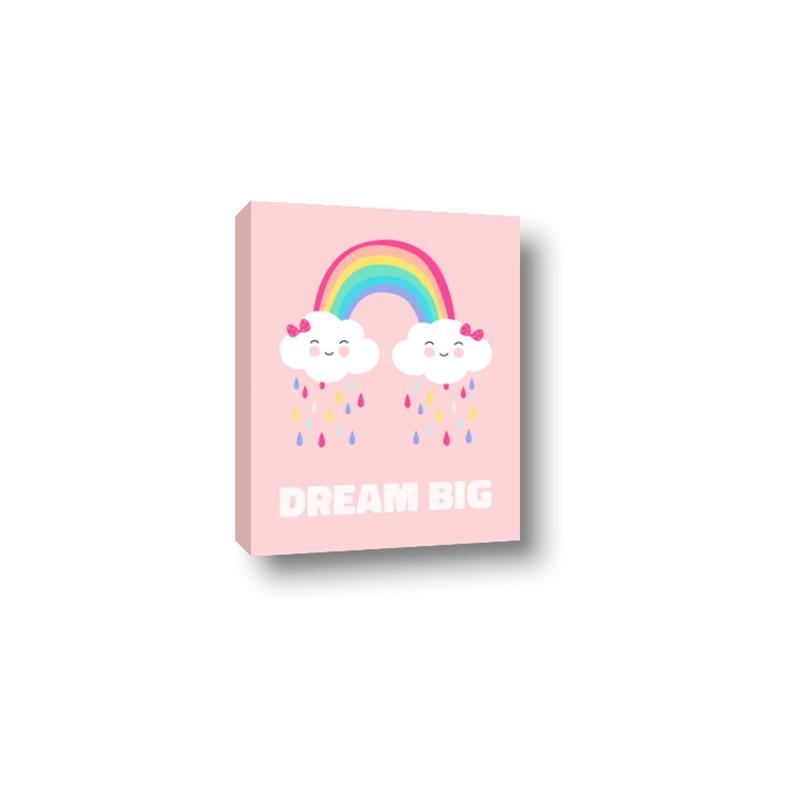 Picture of Dream Big Rainbow _GroupedProduct_Rectangle_Portrait_Mini_ _GroupedProduct_Rectangle_Portrait_Canvas_