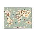 Picture of Animal Map _GroupedProduct_Rectangle_Landscape_Canvas_