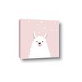 Picture of Pinky Llama  _GroupedProduct_Square_Mini_ _GroupedProduct_Square_Canvas_