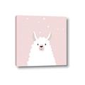 Picture of Pinky Llama  _GroupedProduct_Square_Mini_ _GroupedProduct_Square_Canvas_