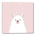 Picture of Pinky Llama  _GroupedProduct_Square_Mini_ _GroupedProduct_Square_Canvas_