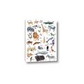 Picture of Animals of the World Alphabet      _GroupedProduct_Rectangle_Portrait_Canvas_