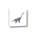 Picture of Gray Dino XIII _GroupedProduct_Square_Mini_ _GroupedProduct_Square_Canvas_