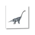 Picture of Gray Dino XIII _GroupedProduct_Square_Mini_ _GroupedProduct_Square_Canvas_