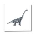 Picture of Gray Dino XIII _GroupedProduct_Square_Mini_ _GroupedProduct_Square_Canvas_