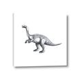 Picture of Gray Dino I  _GroupedProduct_Square_Mini_ _GroupedProduct_Square_Canvas_