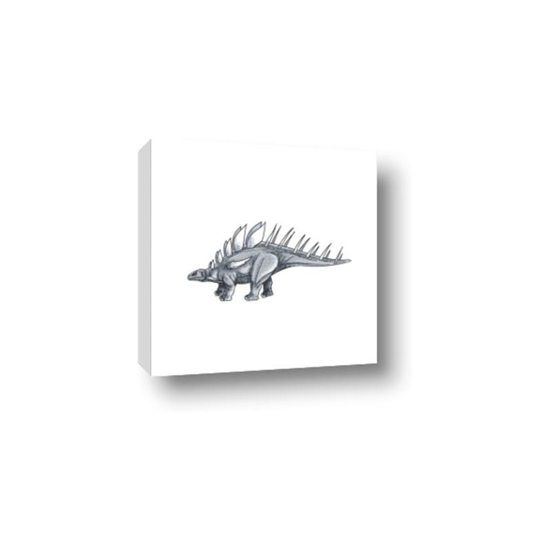 Picture of Gray Dino II _GroupedProduct_Square_Mini_ _GroupedProduct_Square_Canvas_