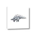 Picture of Gray Dino II _GroupedProduct_Square_Mini_ _GroupedProduct_Square_Canvas_