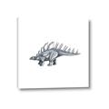 Picture of Gray Dino II _GroupedProduct_Square_Mini_ _GroupedProduct_Square_Canvas_