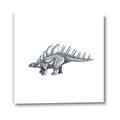 Picture of Gray Dino II _GroupedProduct_Square_Mini_ _GroupedProduct_Square_Canvas_