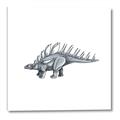 Picture of Gray Dino II _GroupedProduct_Square_Mini_ _GroupedProduct_Square_Canvas_