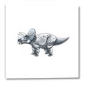 Picture of Gray Dino III _GroupedProduct_Square_Mini_ _GroupedProduct_Square_Canvas_