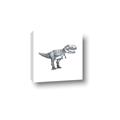 Picture of Gray Dino IV _GroupedProduct_Square_Mini_ _GroupedProduct_Square_Canvas_