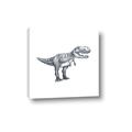 Picture of Gray Dino IV _GroupedProduct_Square_Mini_ _GroupedProduct_Square_Canvas_