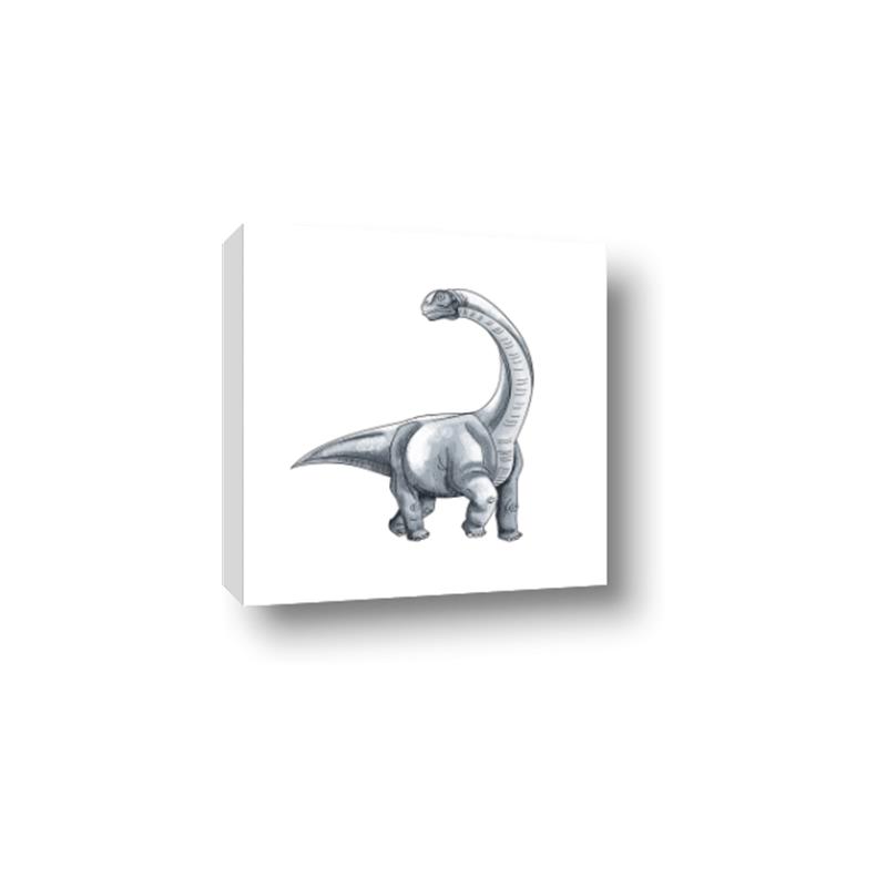 Picture of Gray Dino V _GroupedProduct_Square_Mini_ _GroupedProduct_Square_Canvas_