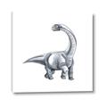 Picture of Gray Dino V _GroupedProduct_Square_Mini_ _GroupedProduct_Square_Canvas_
