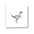 Picture of Gray Dino VI _GroupedProduct_Square_Mini_ _GroupedProduct_Square_Canvas_