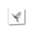 Picture of Gray Dino VII _GroupedProduct_Square_Mini_ _GroupedProduct_Square_Canvas_