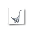 Picture of Gray Dino VIII _GroupedProduct_Square_Mini_ _GroupedProduct_Square_Canvas_