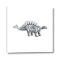 Picture of Gray Dino X _GroupedProduct_Square_Mini_ _GroupedProduct_Square_Canvas_