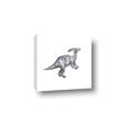 Picture of Gray Dino XII _GroupedProduct_Square_Mini_ _GroupedProduct_Square_Canvas_