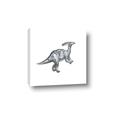 Picture of Gray Dino XII _GroupedProduct_Square_Mini_ _GroupedProduct_Square_Canvas_
