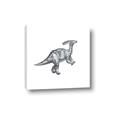 Picture of Gray Dino XII _GroupedProduct_Square_Mini_ _GroupedProduct_Square_Canvas_