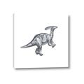Picture of Gray Dino XII _GroupedProduct_Square_Mini_ _GroupedProduct_Square_Canvas_