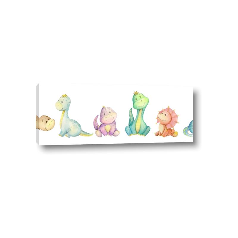 Picture of The Cutest Dino Crew _GroupedProduct_Panel_Landscape_Mini_ _GroupedProduct_Panel_Landscape_Canvas_