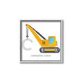 Picture of Crane _GroupedProduct_Square_Mini_ _GroupedProduct_Square_Canvas_Framed_