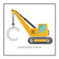 Picture of Crane _GroupedProduct_Square_Mini_ _GroupedProduct_Square_Canvas_Framed_