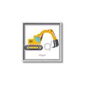 Picture of Digger _GroupedProduct_Square_Mini_ _GroupedProduct_Square_Canvas_Framed_