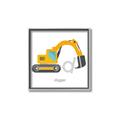 Picture of Digger _GroupedProduct_Square_Mini_ _GroupedProduct_Square_Canvas_Framed_