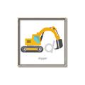 Picture of Digger _GroupedProduct_Square_Mini_ _GroupedProduct_Square_Canvas_Framed_