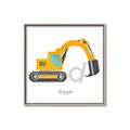 Picture of Digger _GroupedProduct_Square_Mini_ _GroupedProduct_Square_Canvas_Framed_
